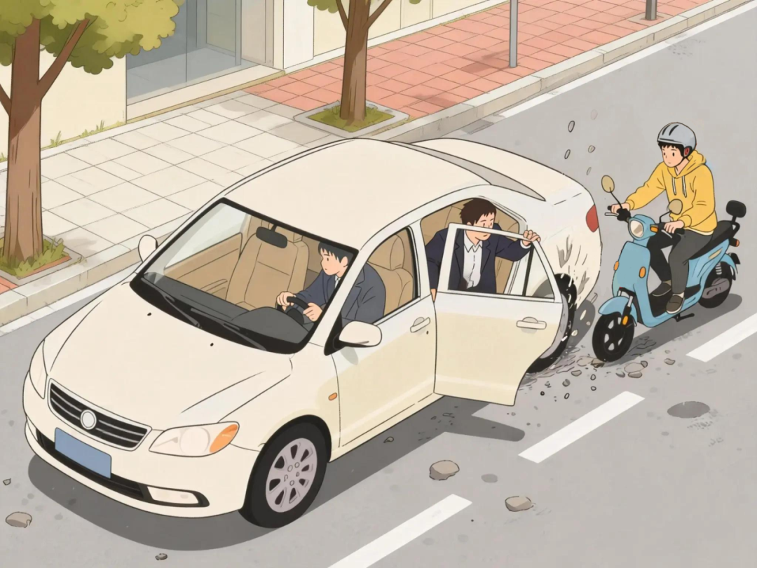 警惕“开门杀”！这份避免“秒变”事故责任方的指南请收好