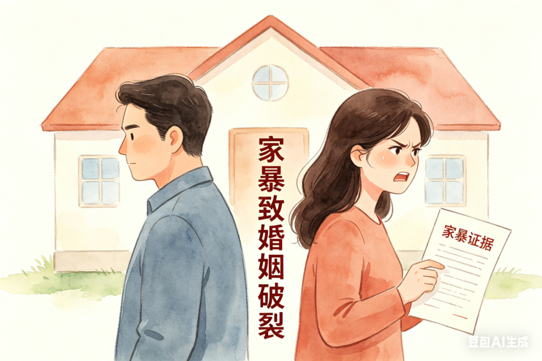 法官说法 | 家暴致婚姻破裂，离婚析产法院判决无过错方多分