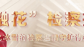 “雪融花”检察护未