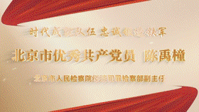 北京市“两优一先”政法风采 | 北京市人民检察院经济犯罪检察部副主任陈禹橦：十六载初心如炬  实干书写正义答卷