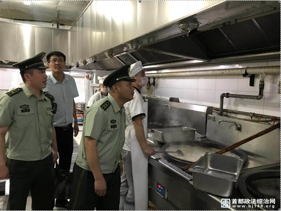 消防部门对餐饮场所进行消防安全检查