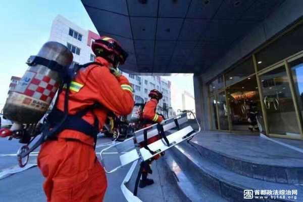 北京市通州区开展旅游行业消防疏散演习活动（组图）