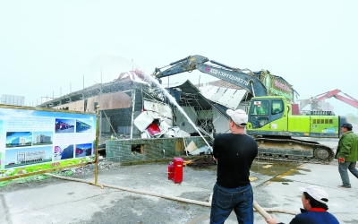 丰台南苑乡拆除违建市场
