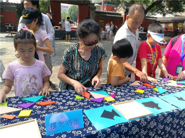 难忘七夕北京东岳庙“刮”起七夕民俗风