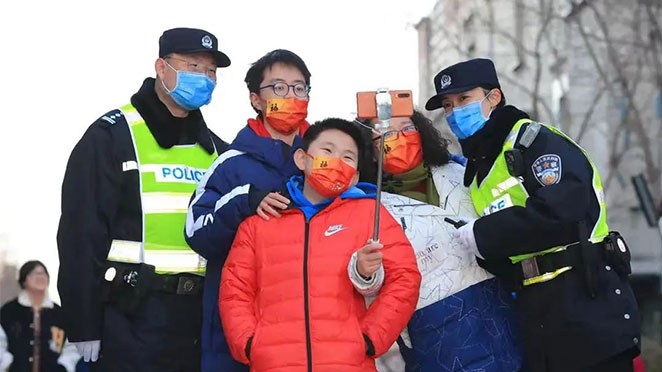 北京警方圆满完成2022年春节假期安保工作
