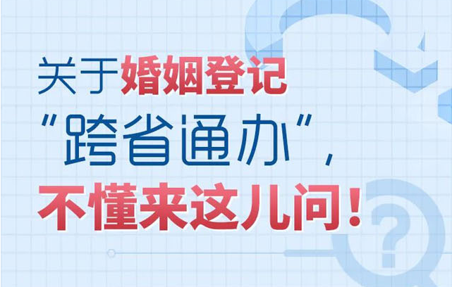 哪些地区将支持婚姻登记“跨省通办”？办理登记要出具哪些证件？