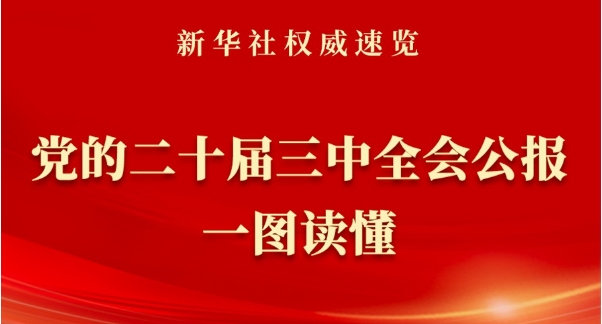 党的二十届三中全会公报一图读懂