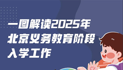 一图读懂：2025年北京义务教育阶段入学政策发布