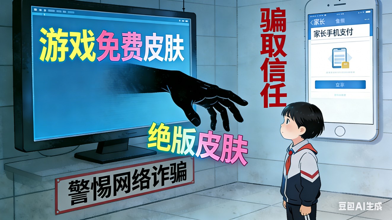 北京西城警方：孩子压岁钱要看好，有人借贩卖游戏装备设骗局