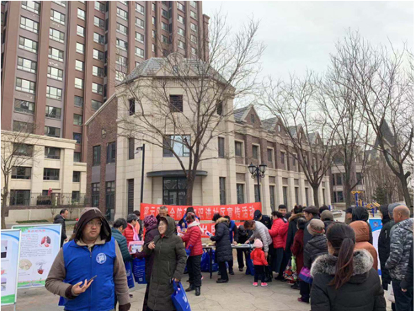 图为宣传活动现场